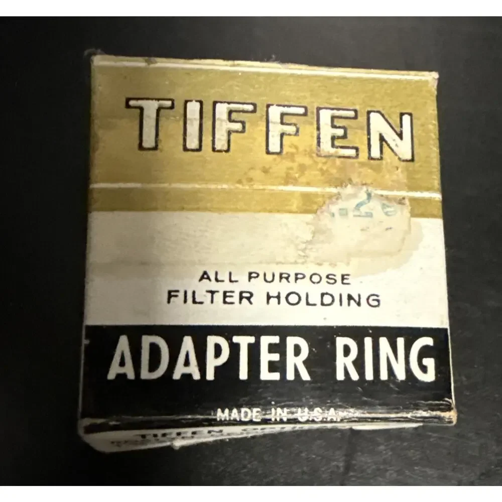 Tiffen All Purpose Filter Holding Adapter Ring Lot Of 2 Vintage Photography